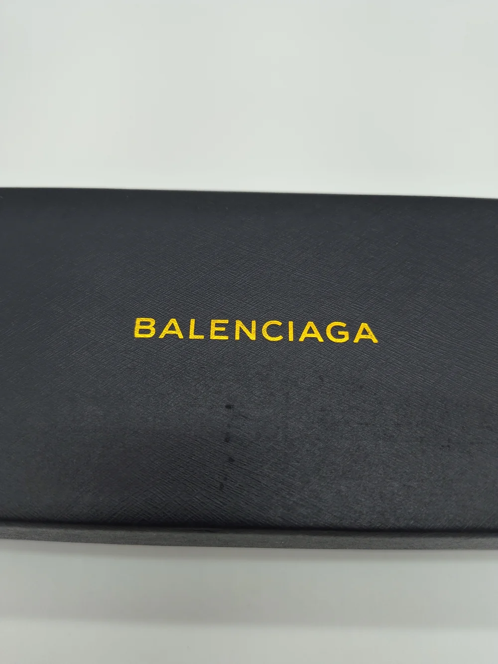 BALENCIAGA Black Gold Logo Presentation Gift Box Designer Packaging